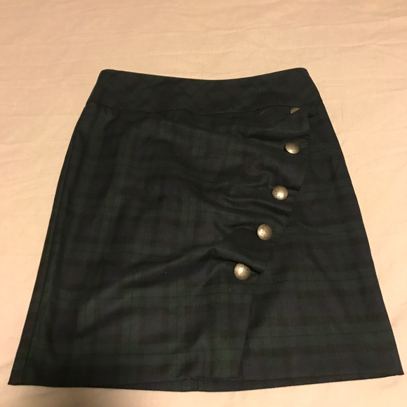 Plaid Top Shop Skirt - Picture 1 of 4